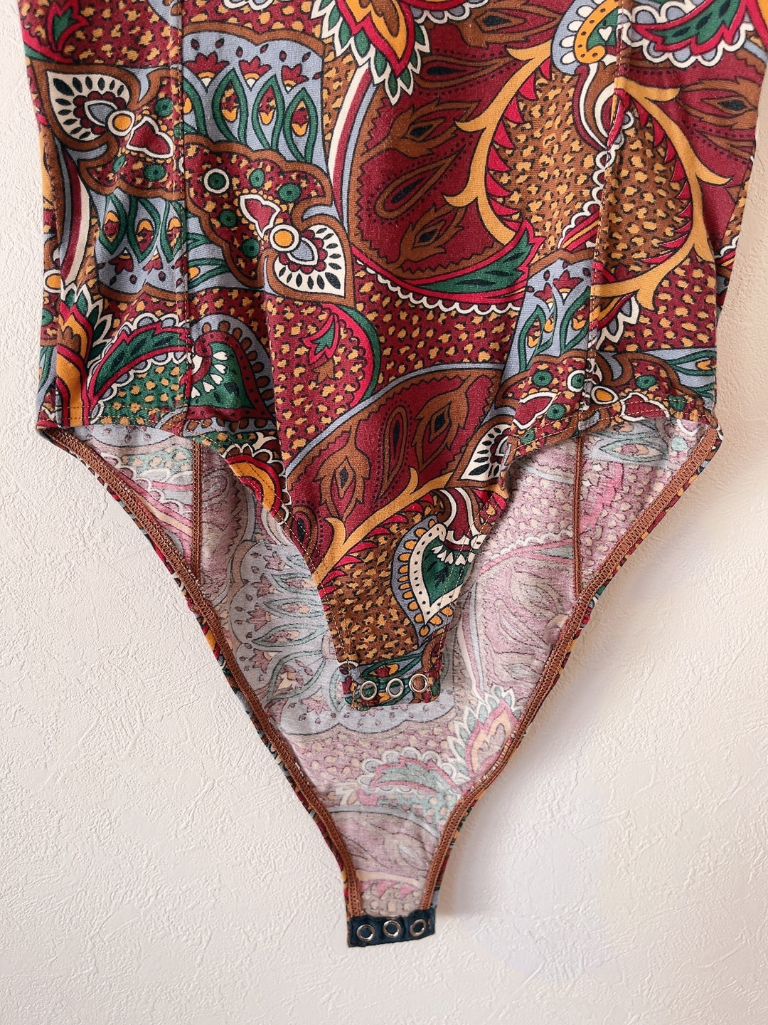 KENZO - JUNGLE paisley bodysuit