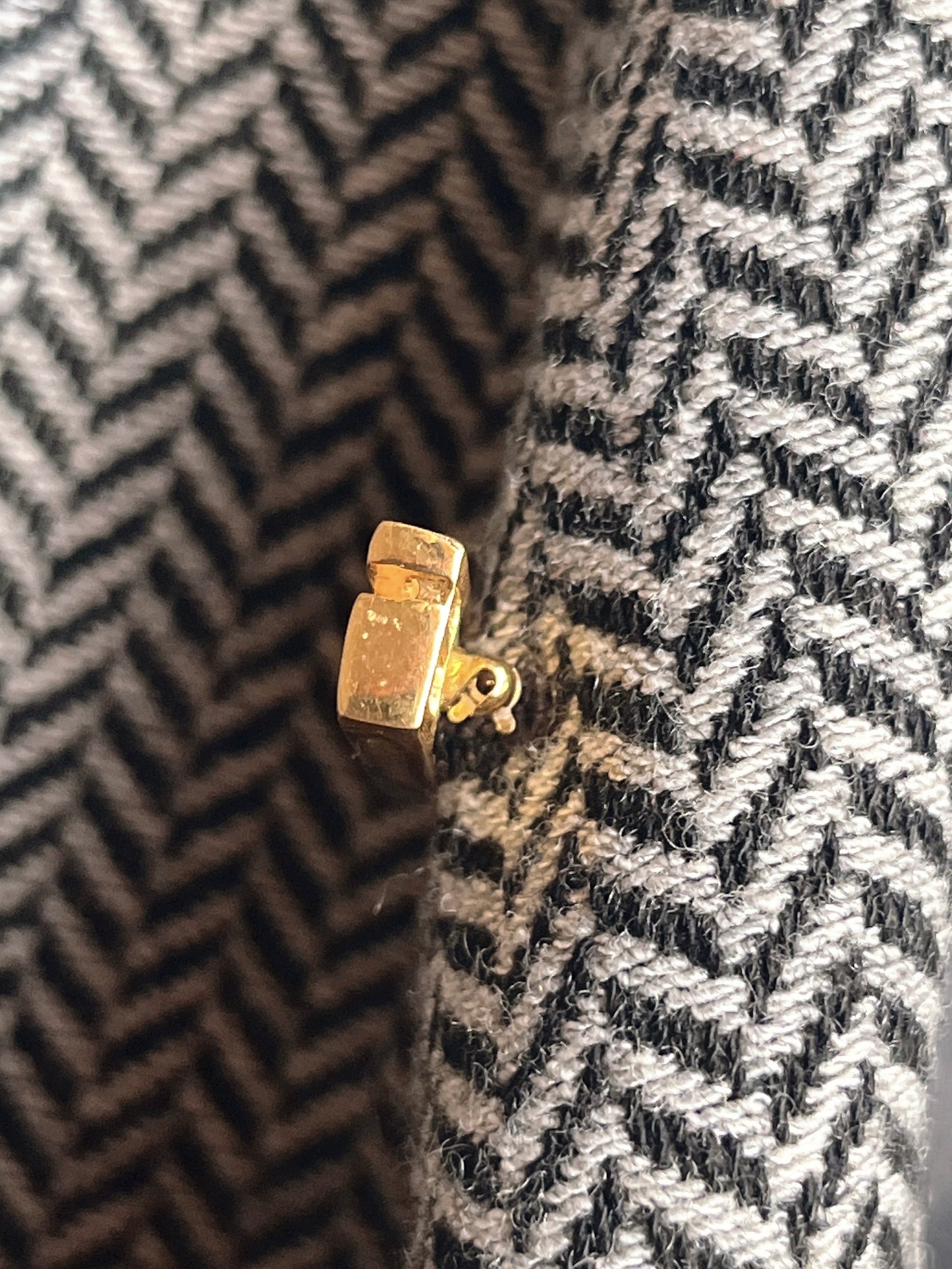 Givenchy 1979 logo brooch