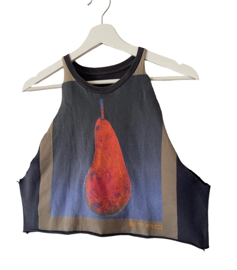 ETRO vintage t-shirt remake → tank top