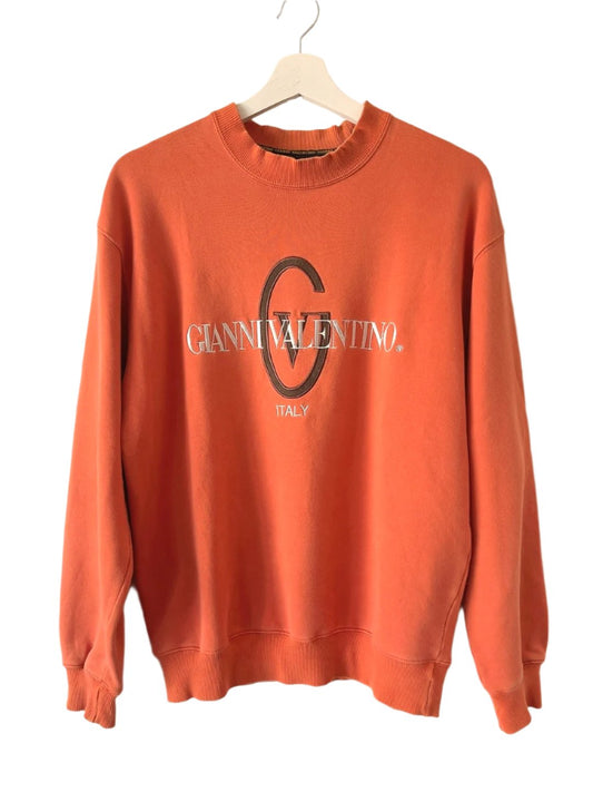 Gianni Valentino 80's embroidery sweatshirt
