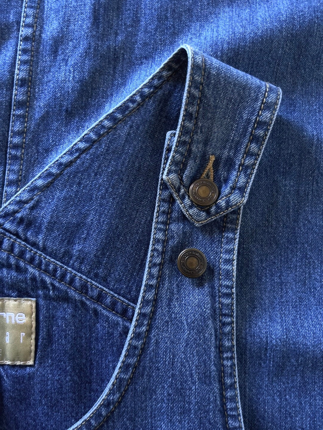 LIZ claiborne denim overall one piece
