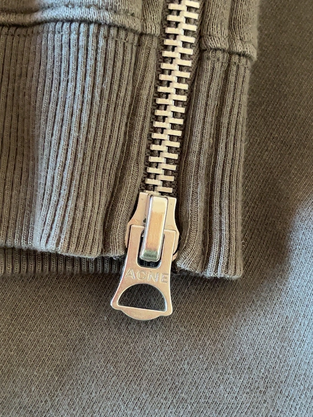 Acne Studios khaki sweatshirt