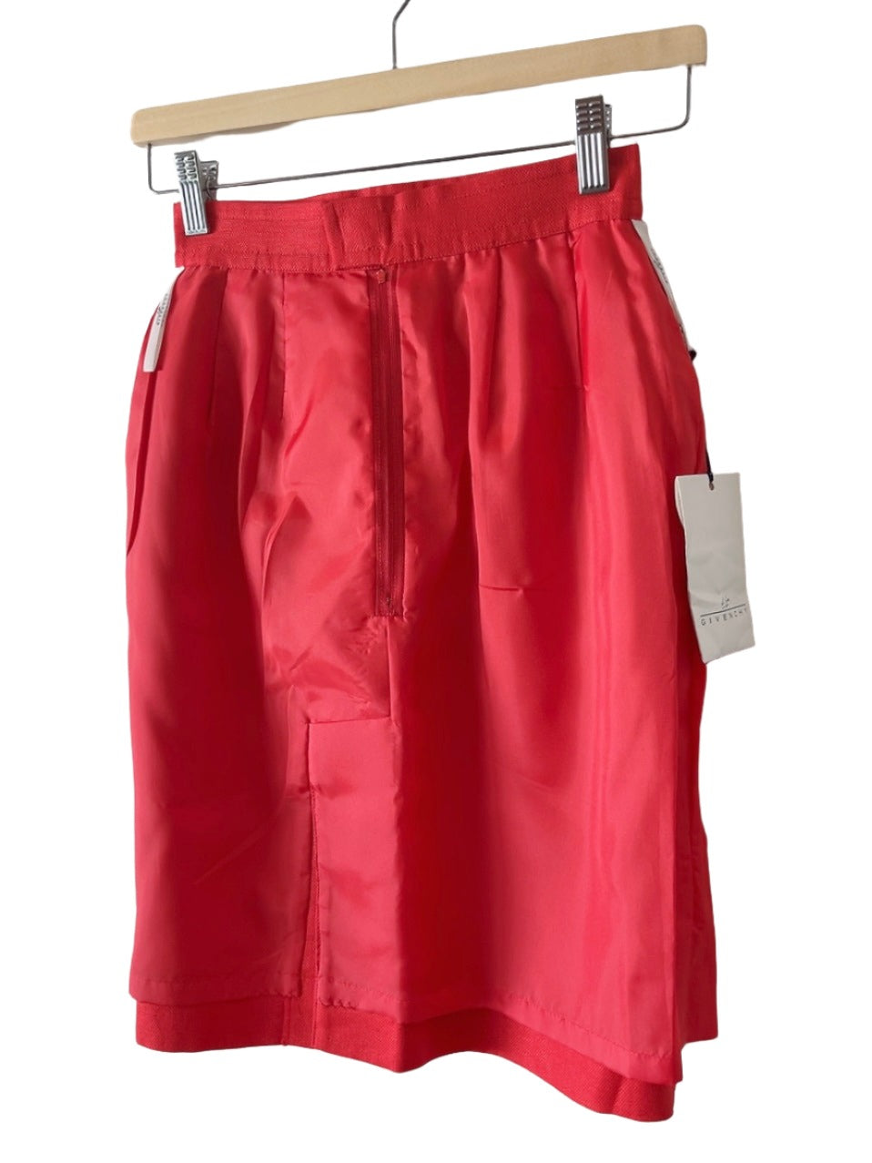 GIVENCHY vintage dead stock linen skirt