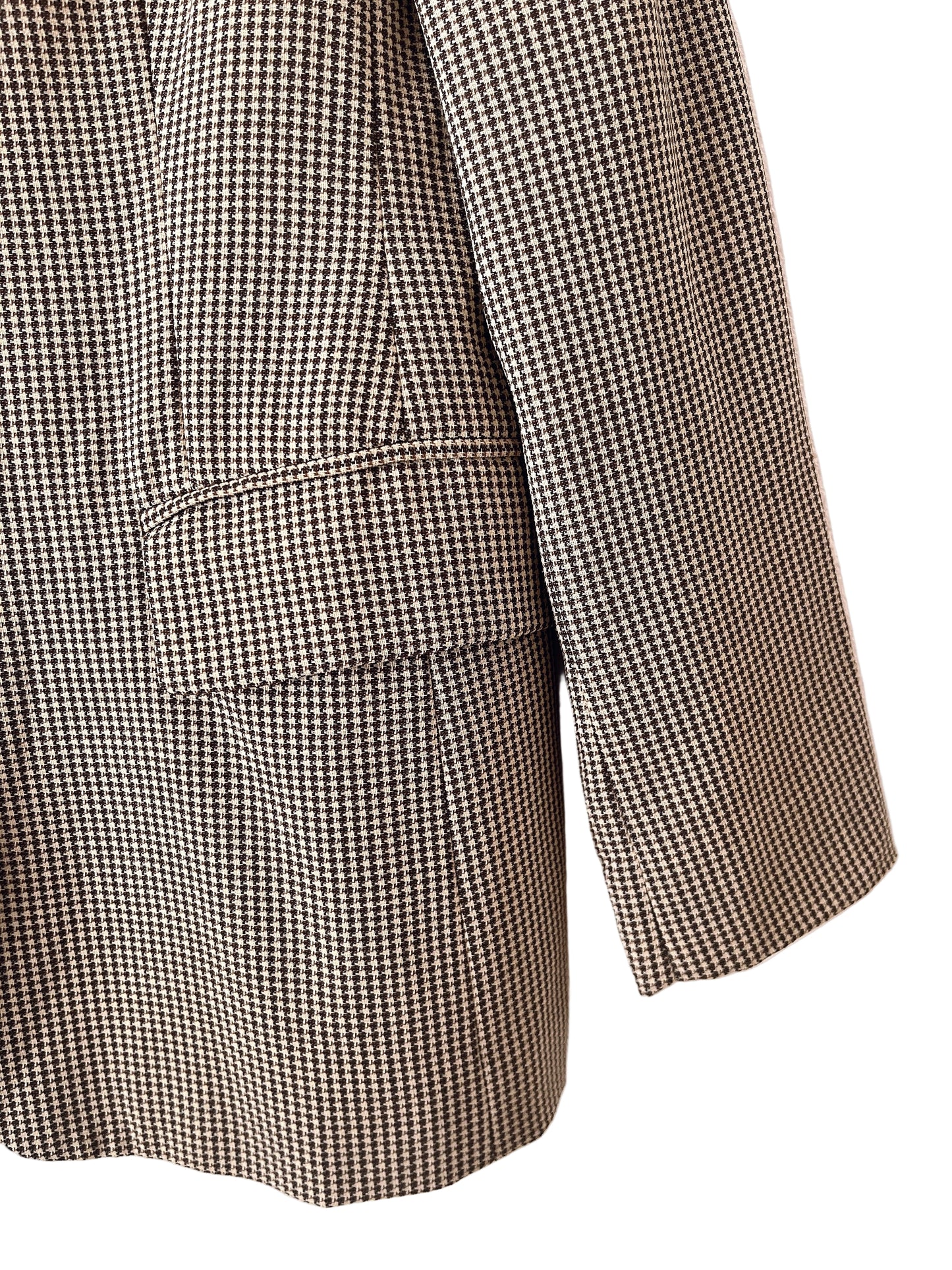 MaxMara WEEKEND LINE vintage glen check jacket