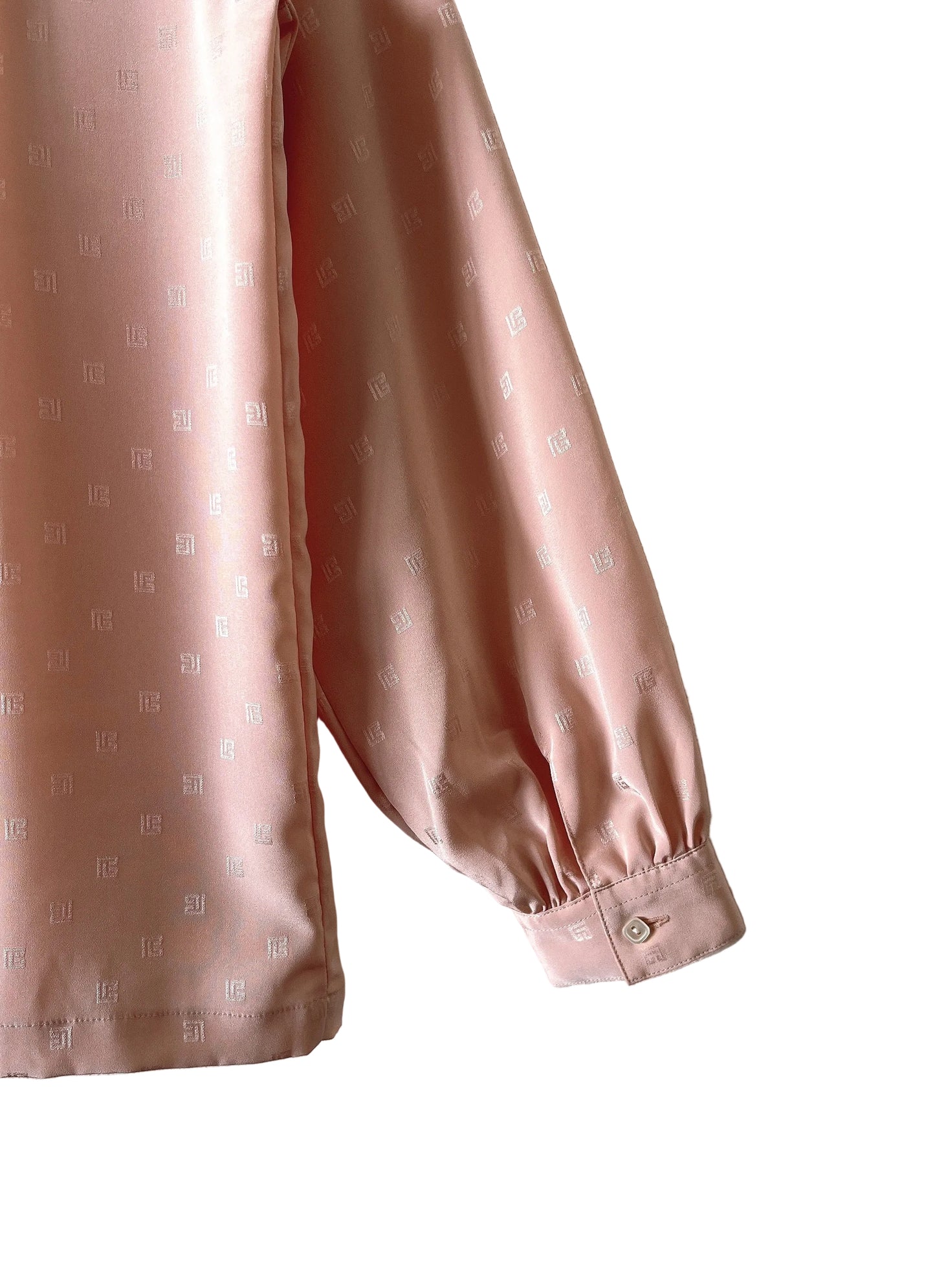 Pierre Balmain pink blouse
