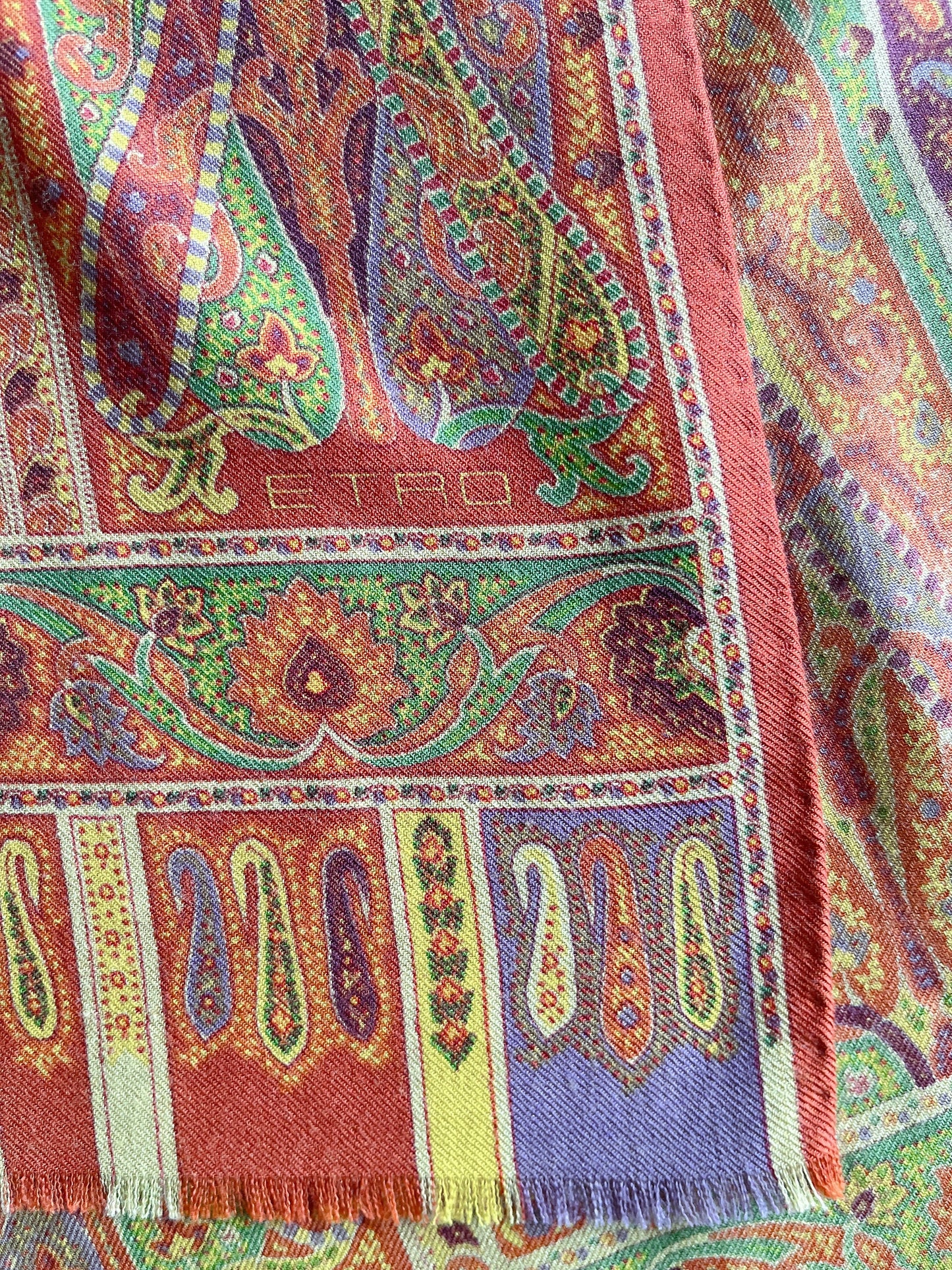 ETRO vintage long scarf