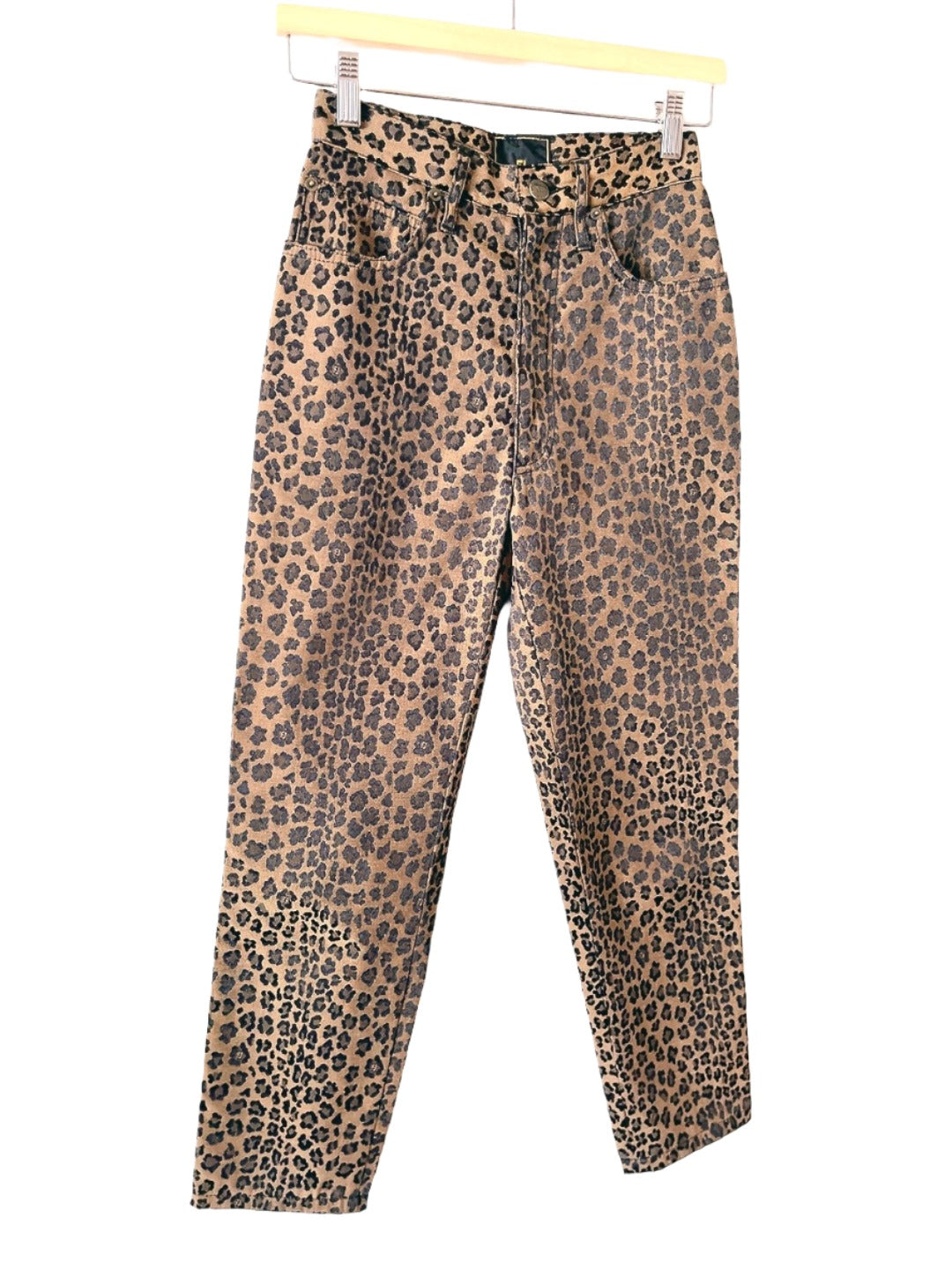 FENDI 90s vintage leopard jeans