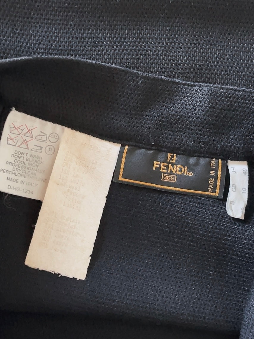 FENDI vintage mini flare skirt