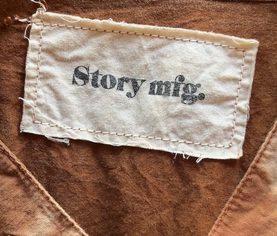 Story mfg. organic cotton top