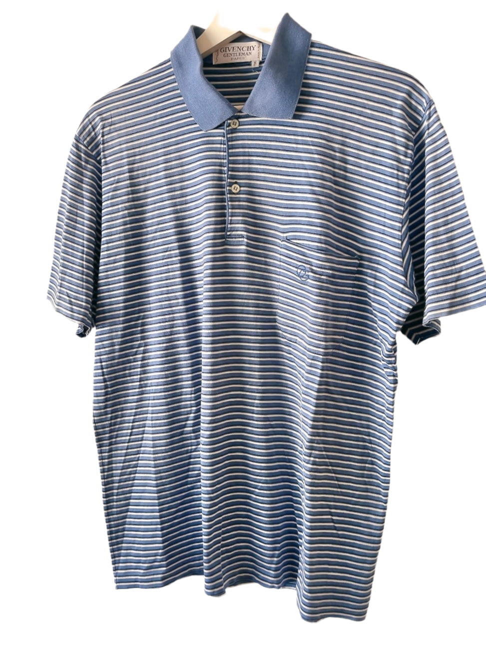 GIVENCHY gentleman vintage stripe polo shirt