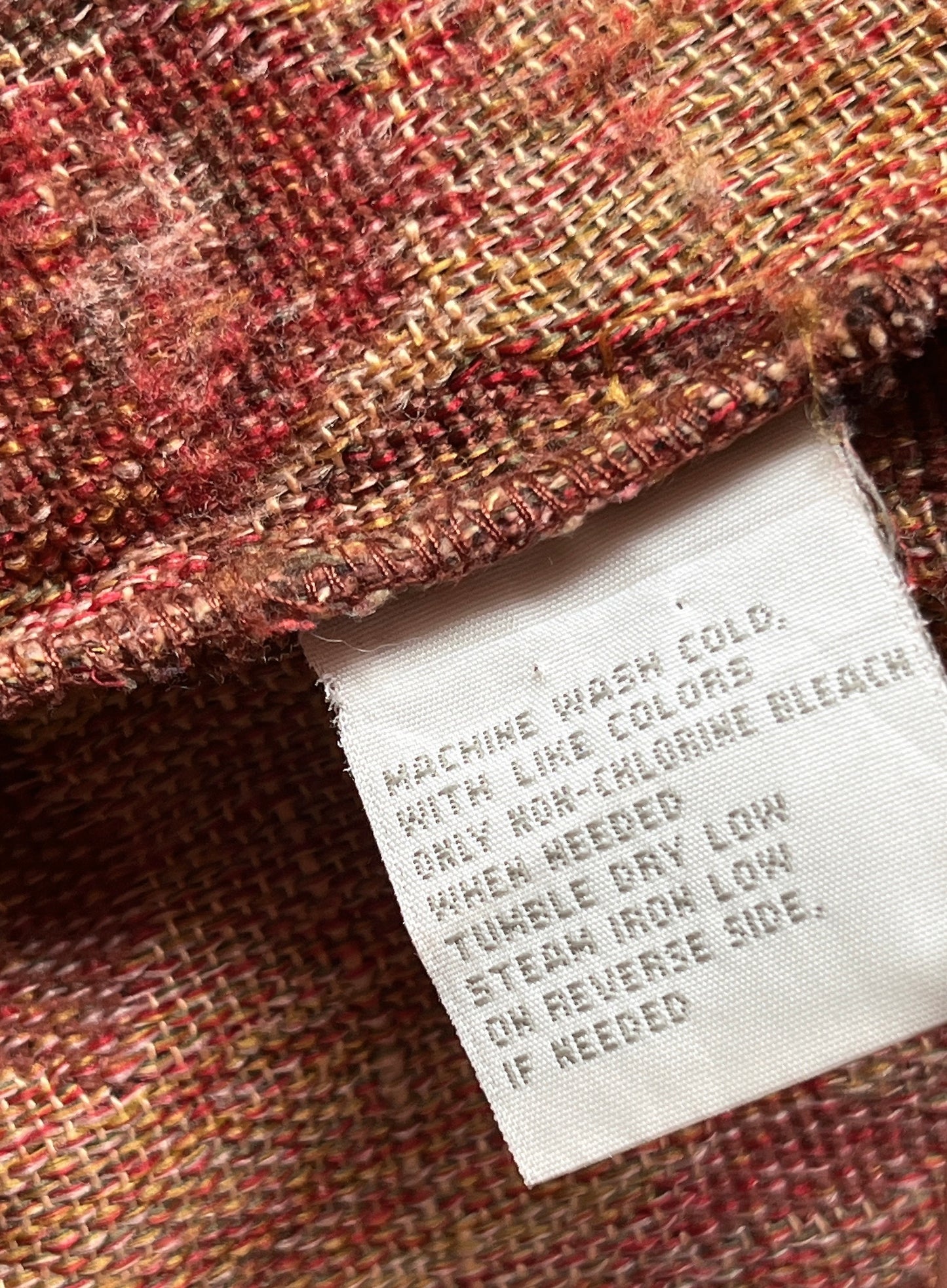 vintage autumn color Gobelins jacket