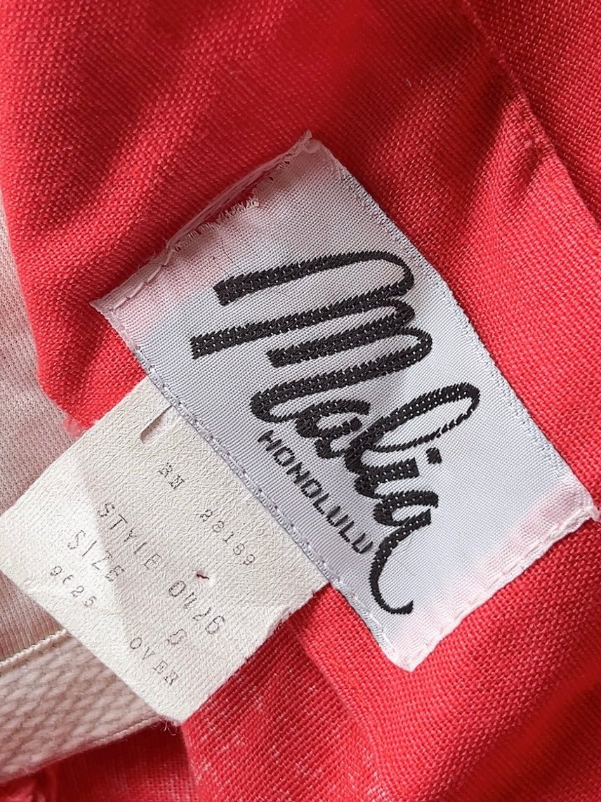 Vintage Hawaiian cotton camisole dress