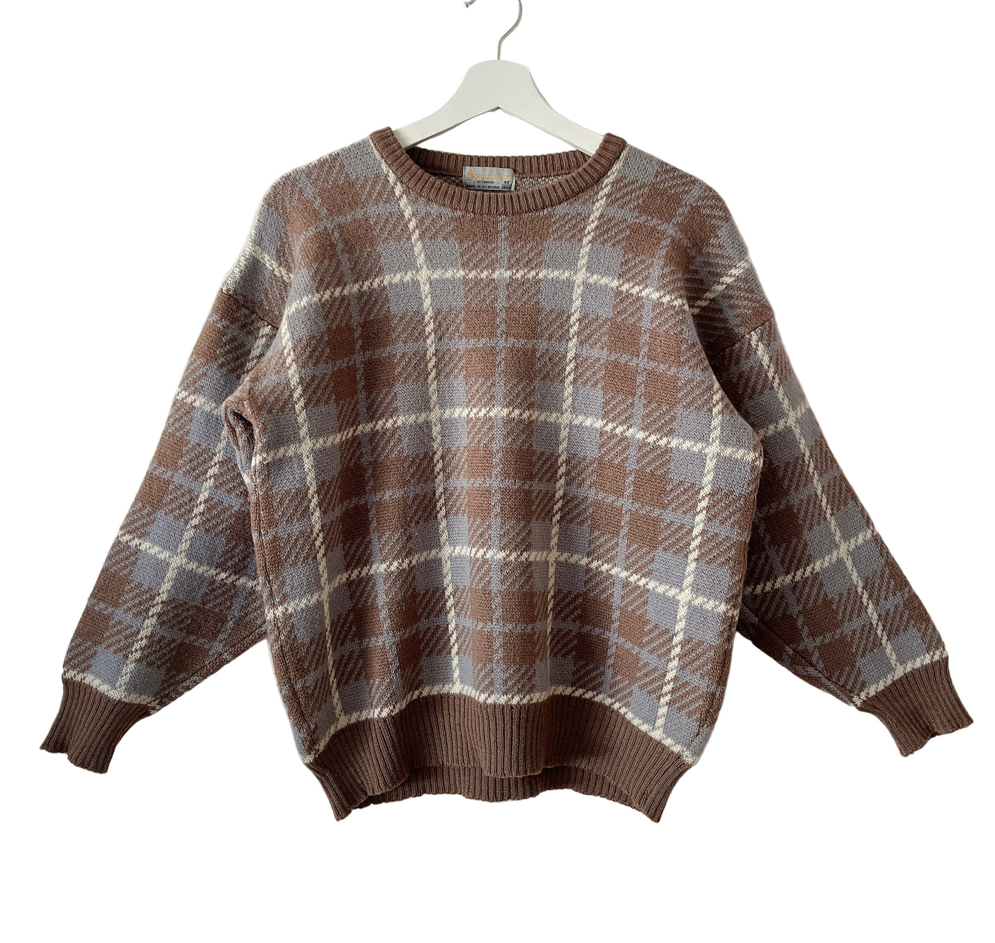 Aquascutum vintage check sweater