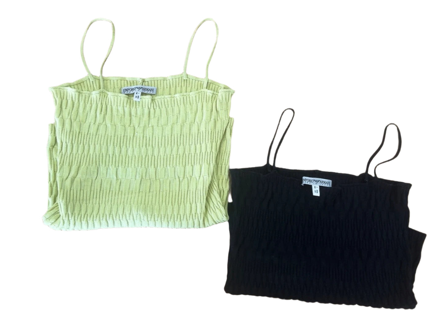EMPORIO ARMANI knit tank top