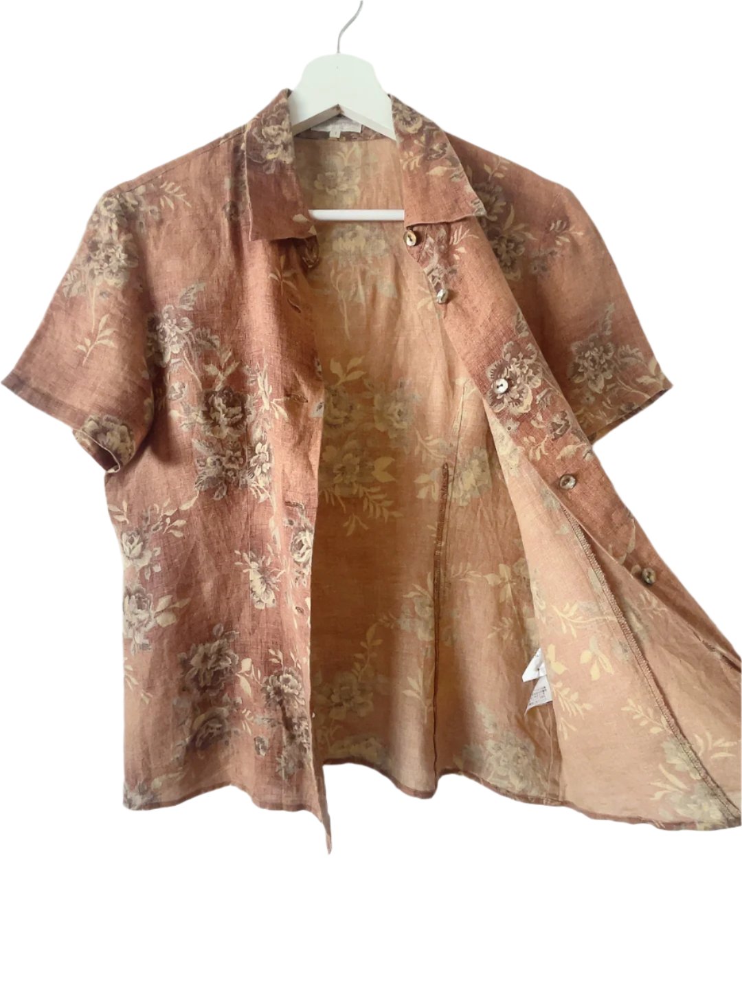 BURBERRY’S 80s vintage linen shirt