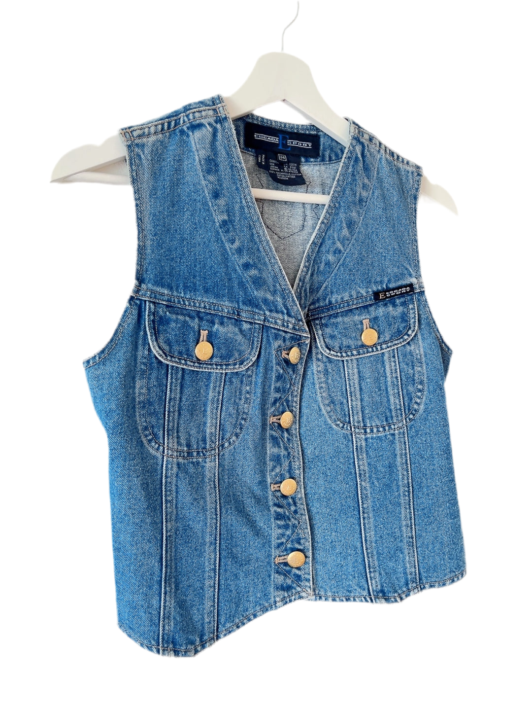 ESCADA SPORT vintage denim vest