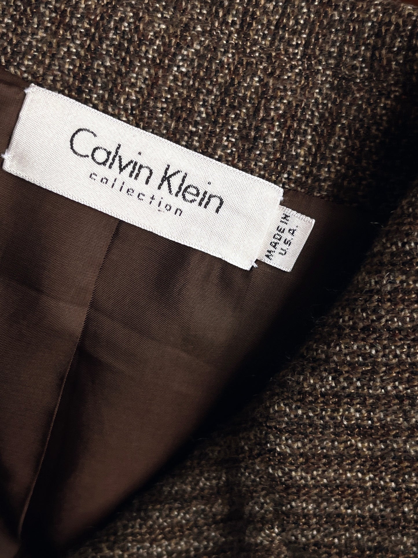 Calvin Klein vintage cashmere jacket