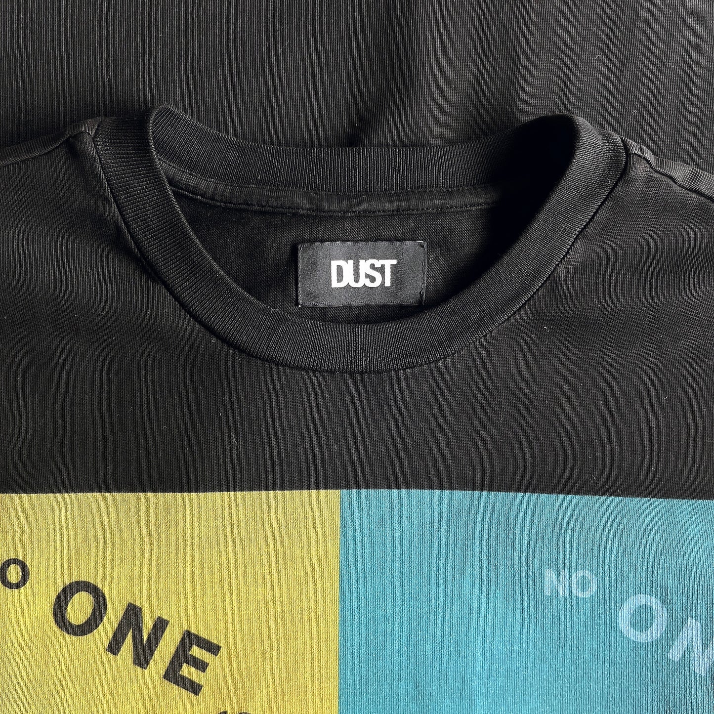 Dust magazine black T-shirt