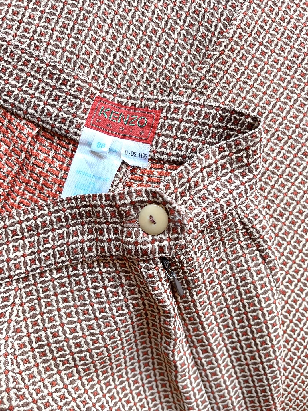 KENZO 80s vintage high waist pants