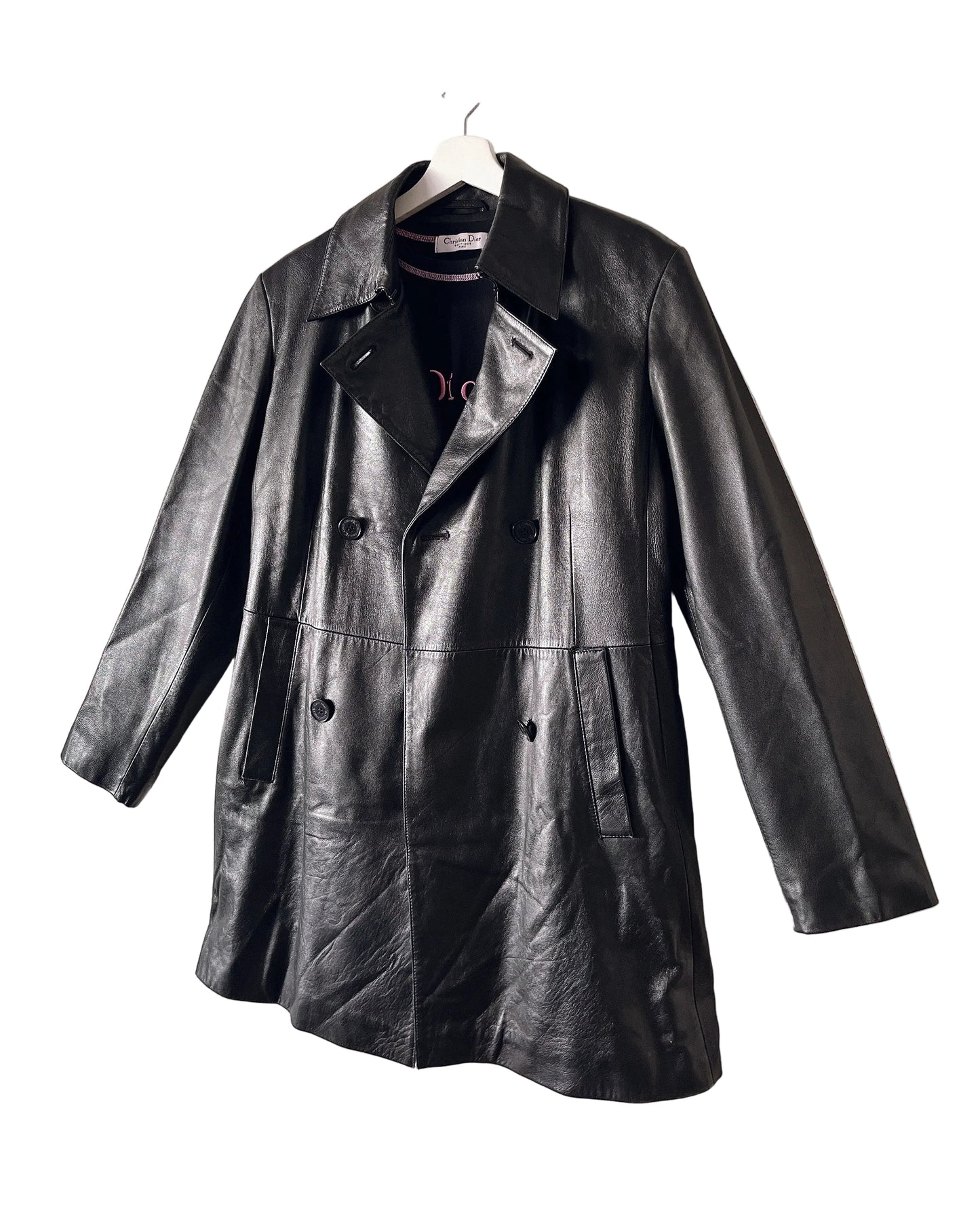 CK Calvin Klein leather jacket
