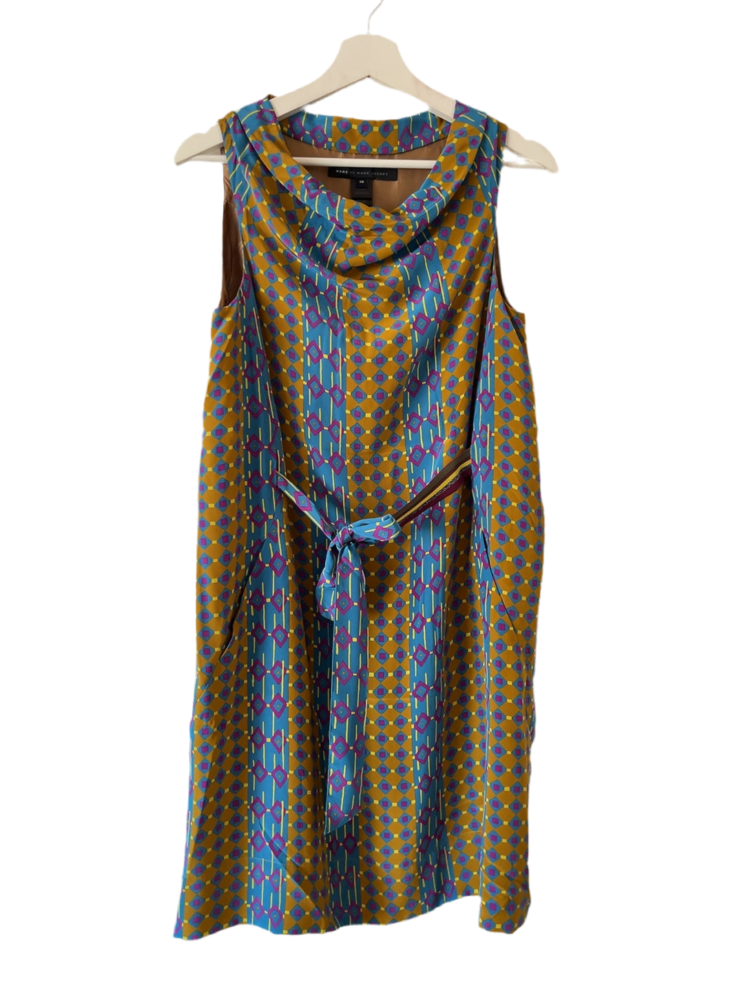 MARC BY MARC JACOBS silk belt dress