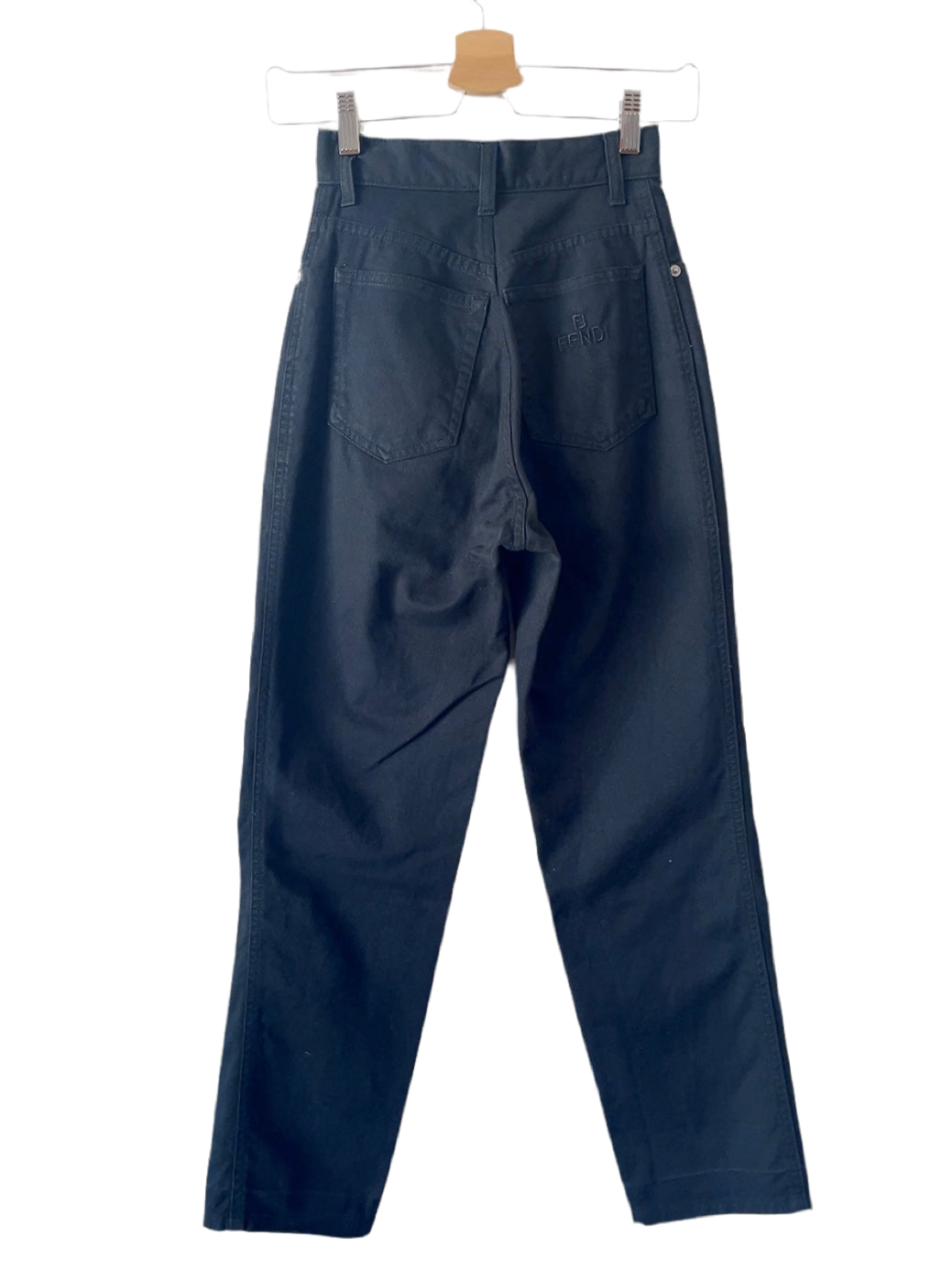 FENDI vintage black denim pants