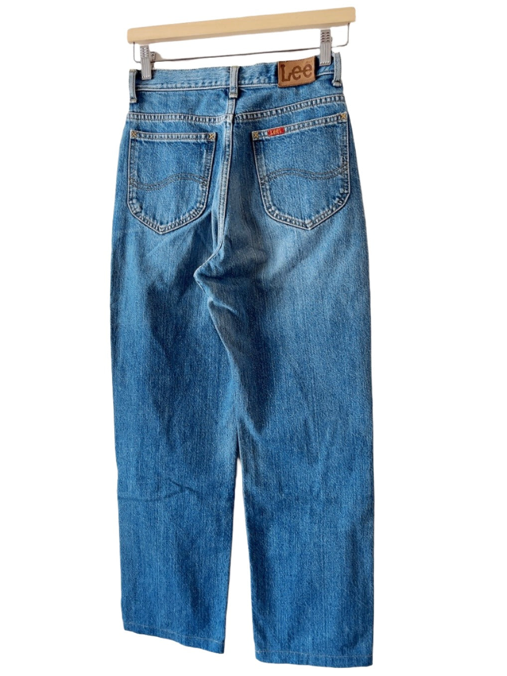 Lee × EDWIN 30×31 vintage blue jeans