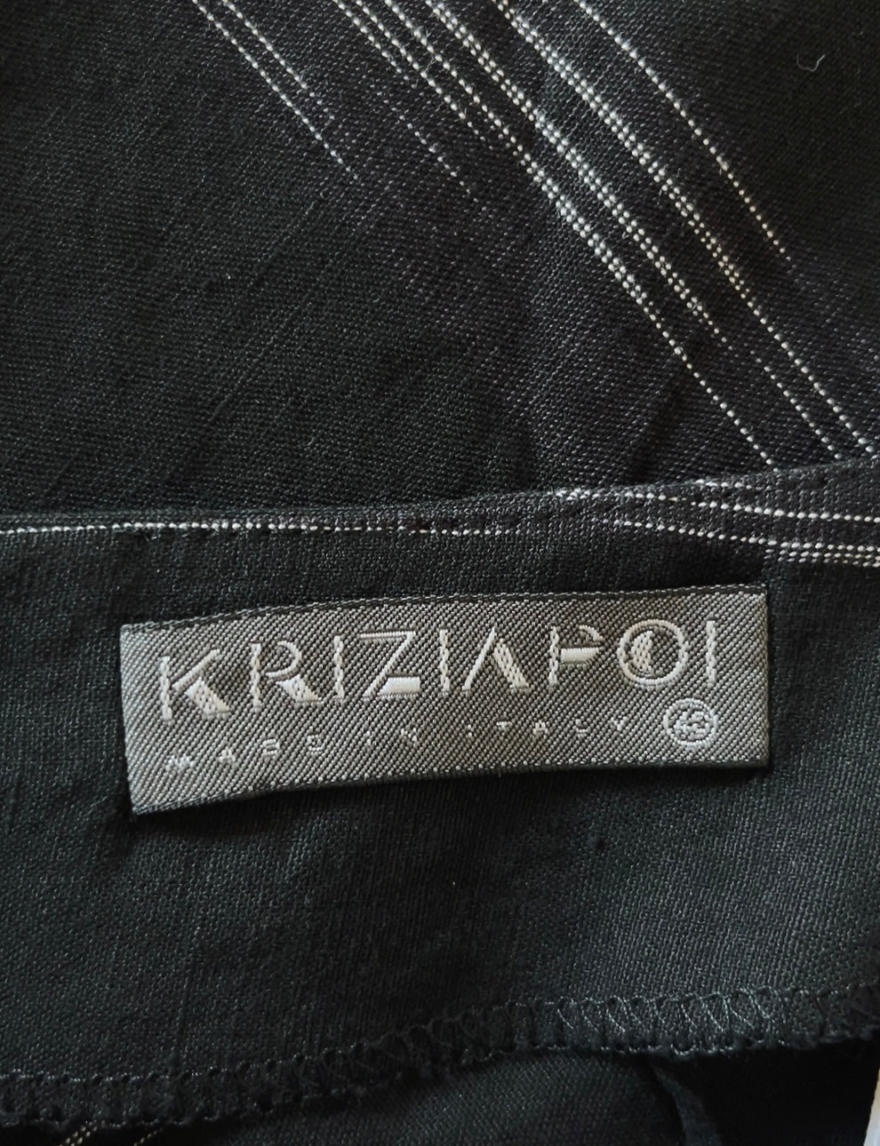 KRIZIAPOI vintage linen skirt