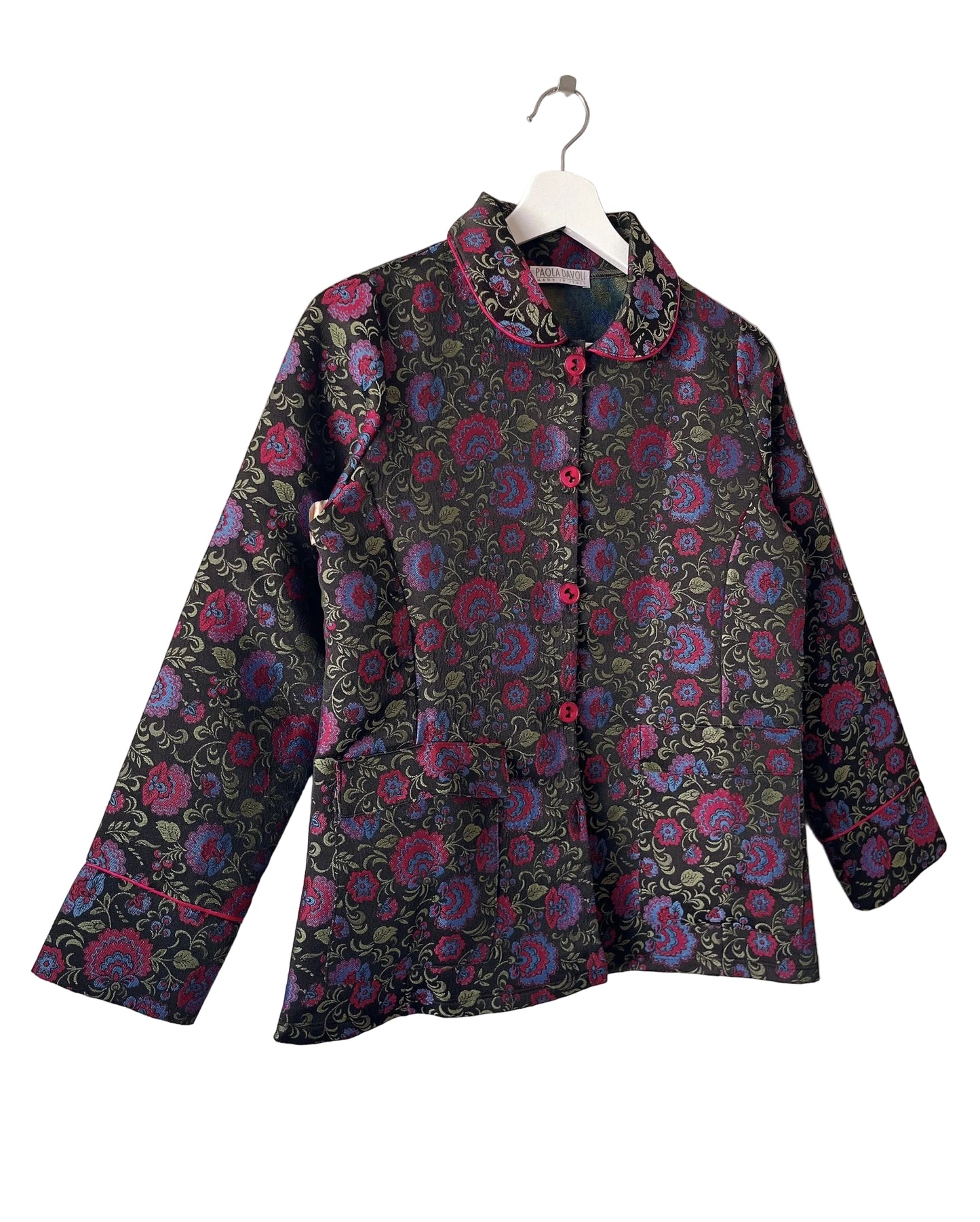 vintage jacquard jacket