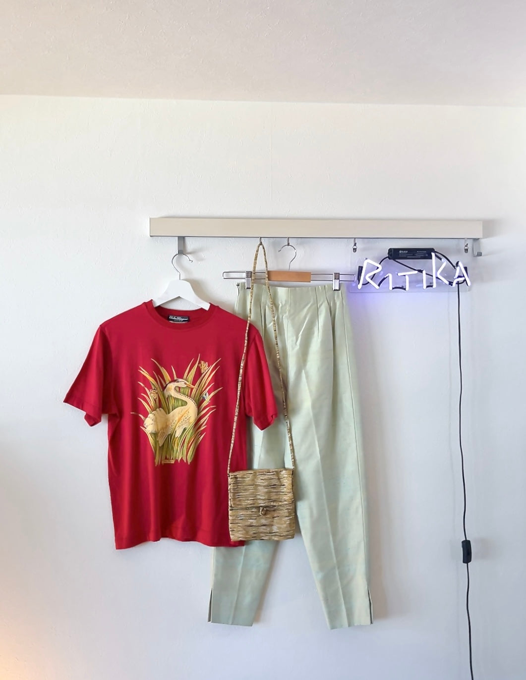 MISSONI vintage dead stock mini bag