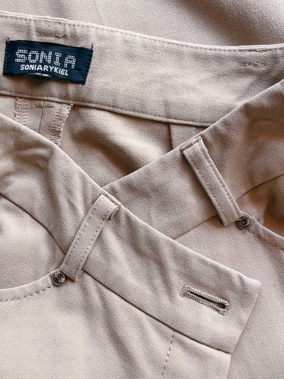 SONIA by SONIA RYKIEL beige pants