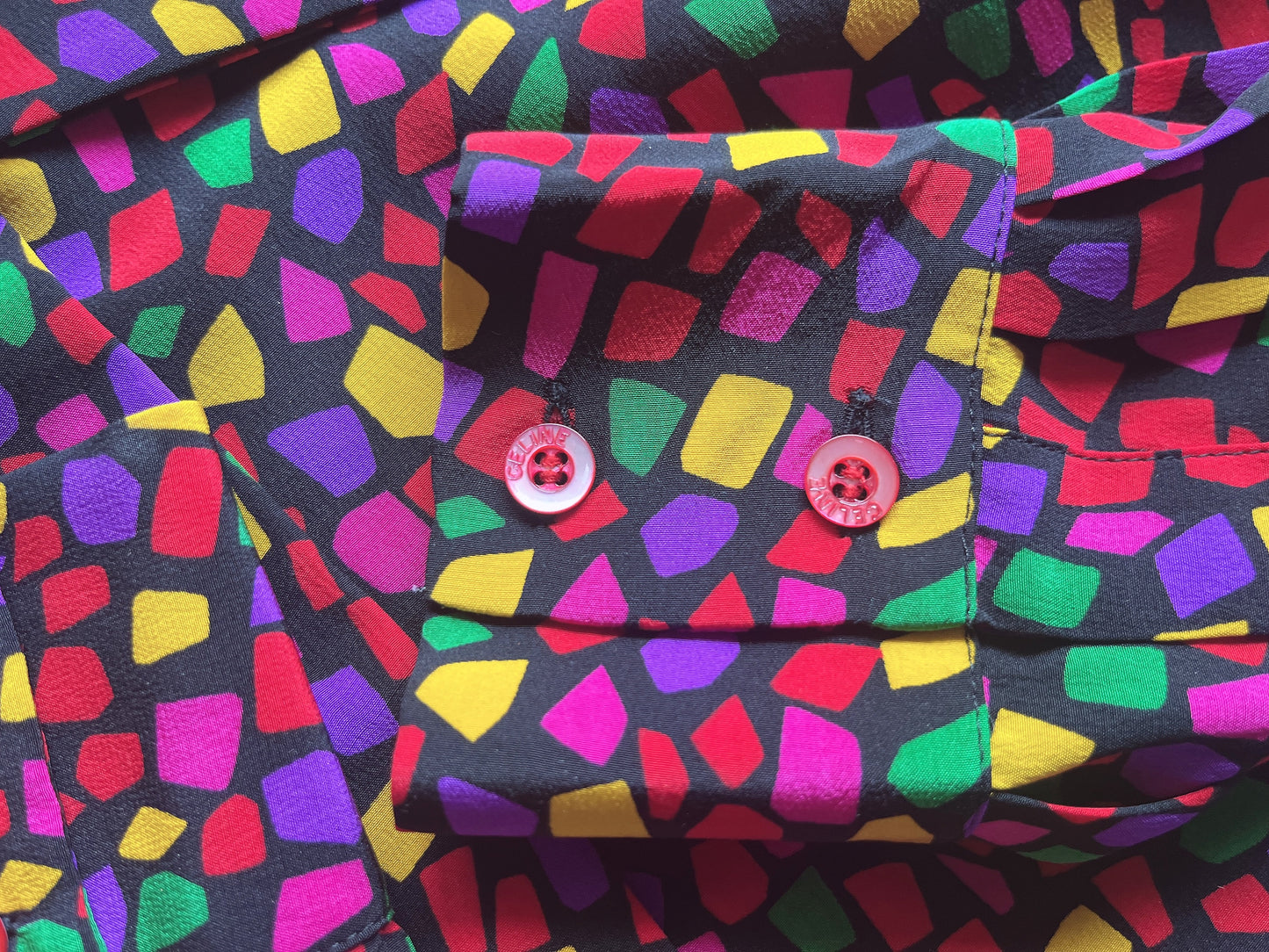old Celine silk blouse