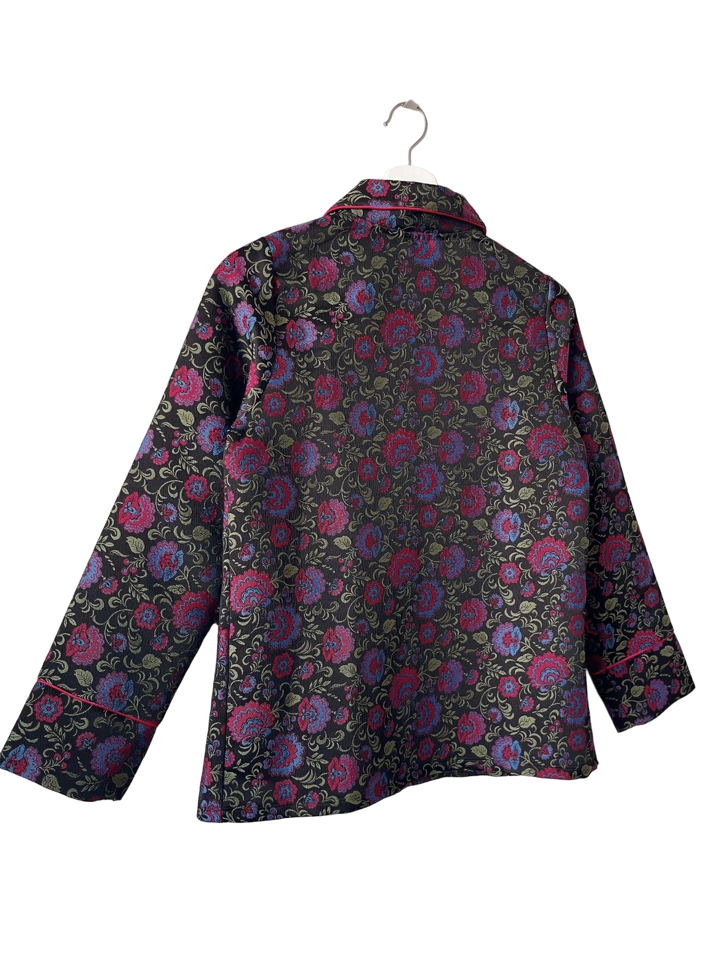 vintage jacquard jacket