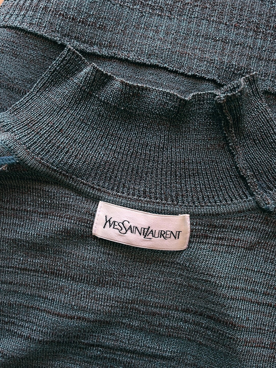 Yves Saint Laurent 80s vintage knit tank top