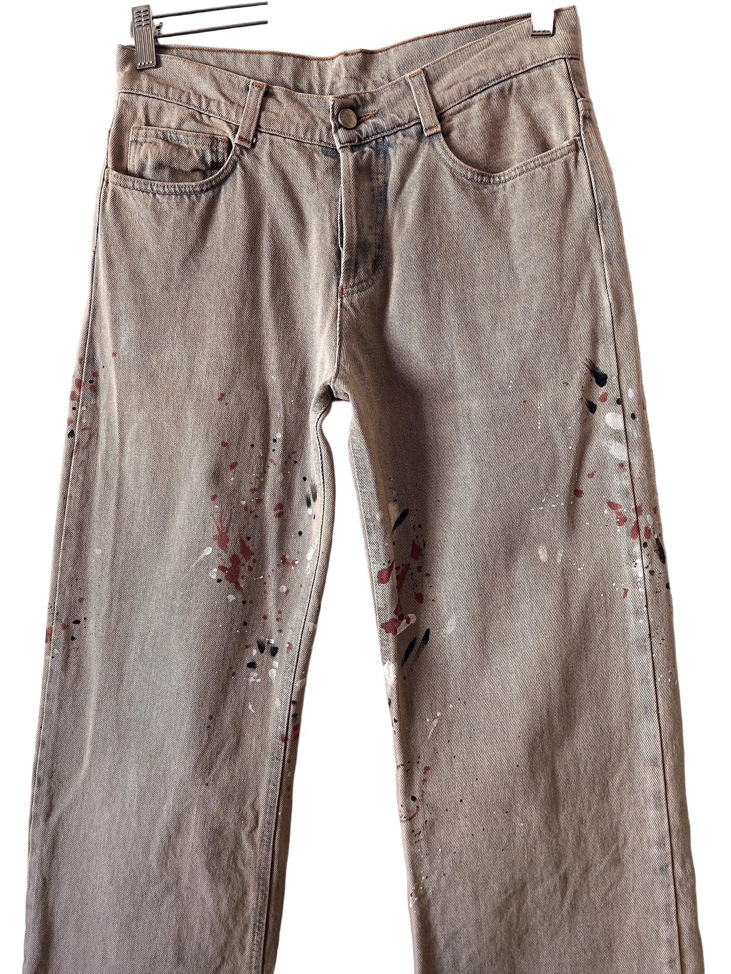 Giambattista Valli painted denim