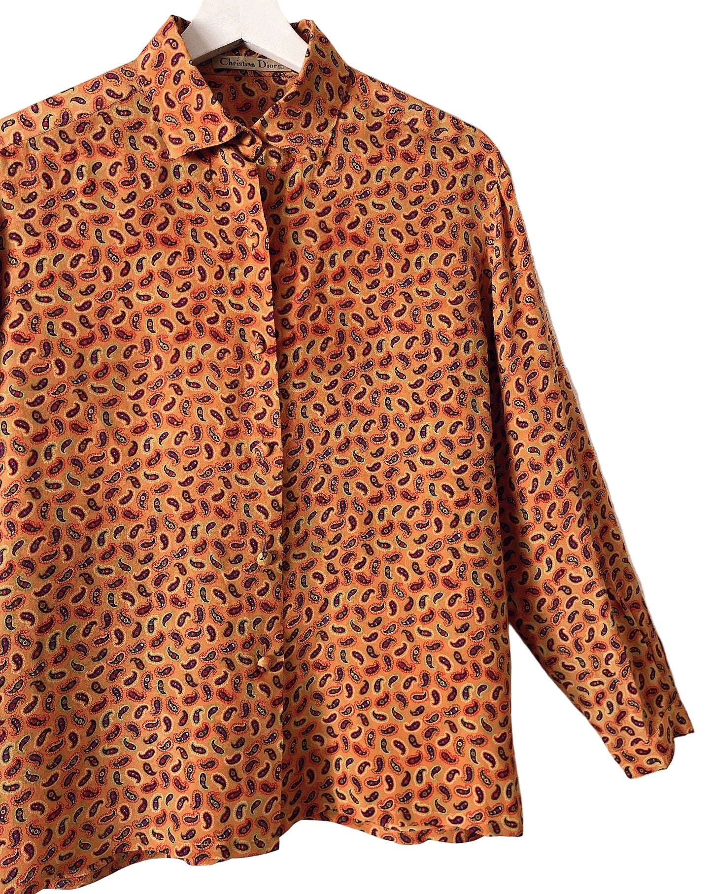 Christian Dior vintage silk blouse