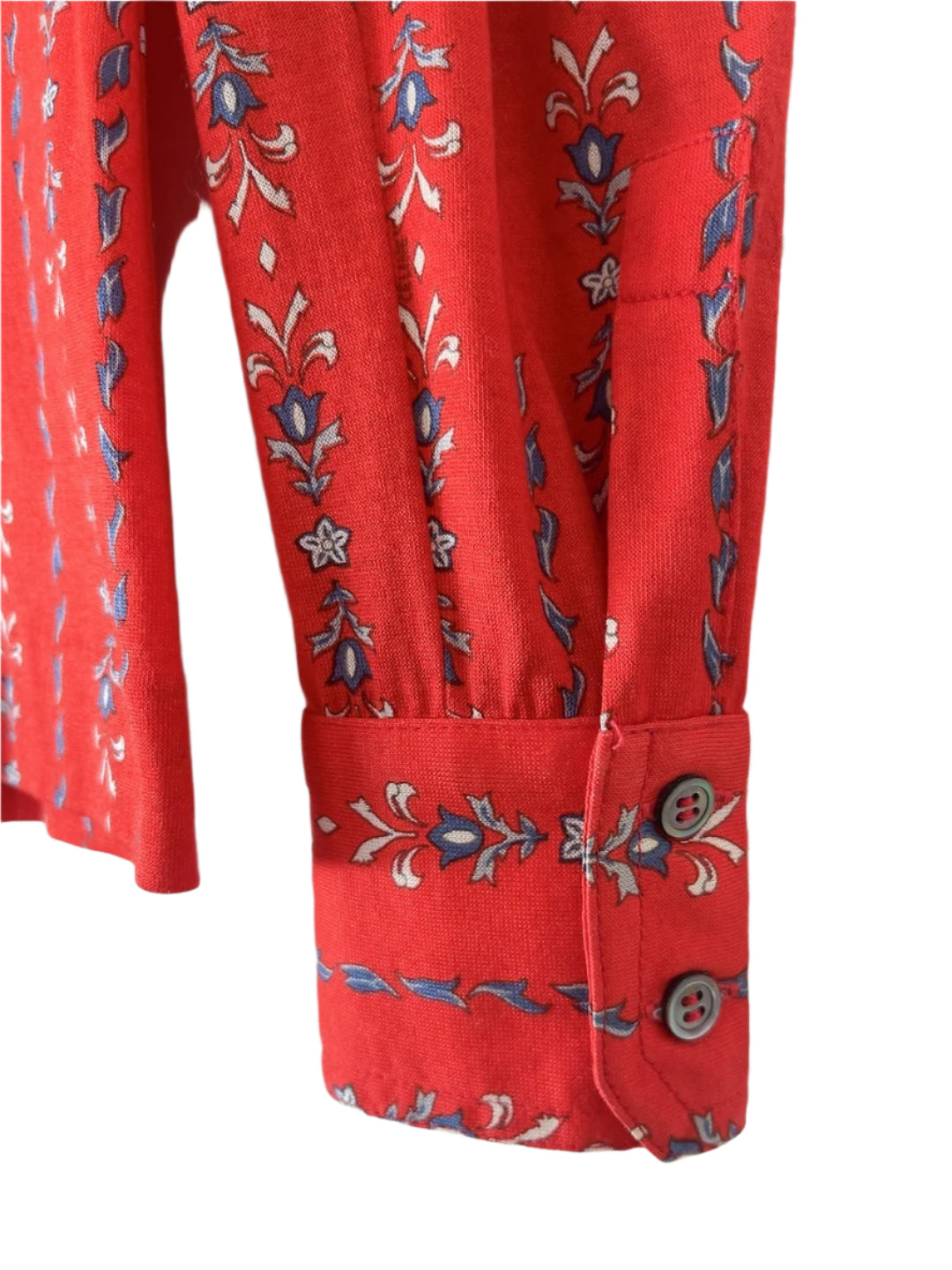 70s old CELINE cotton blouse