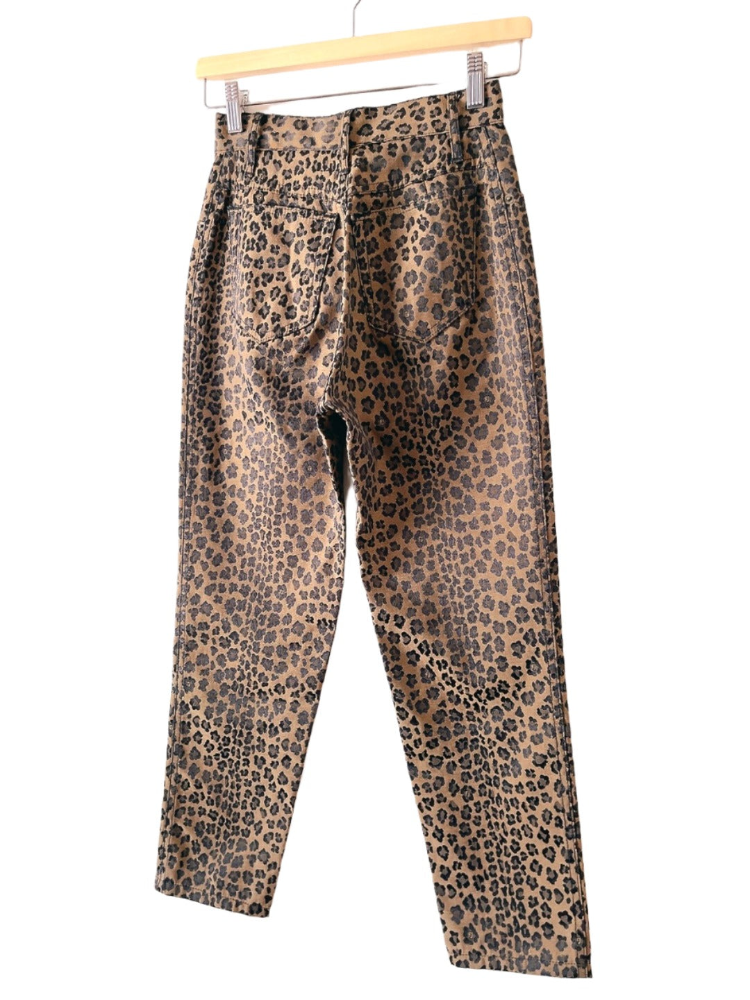 FENDI 90s vintage leopard jeans