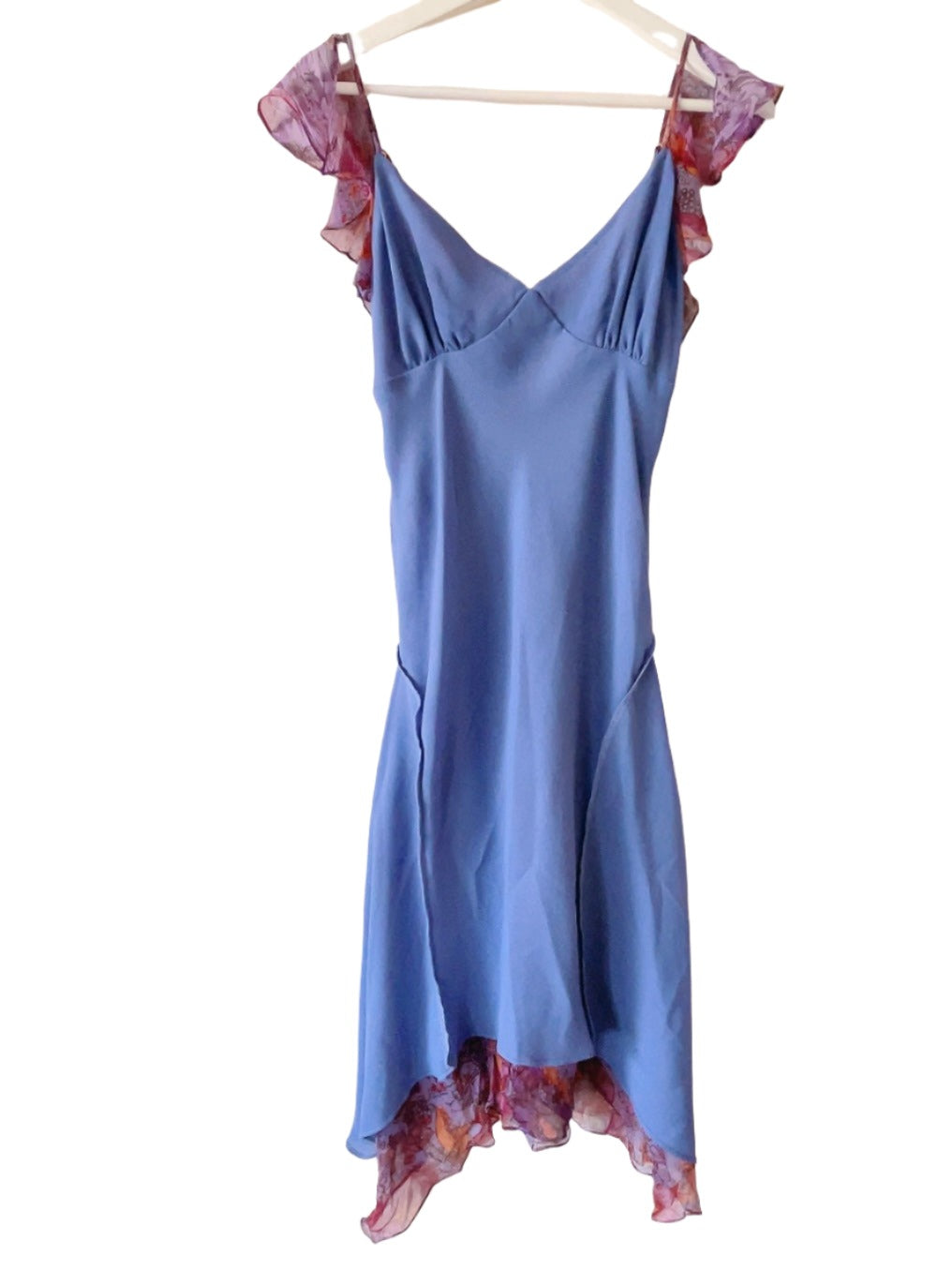 BETSEY JOHNSON vintage silk camisole long dress