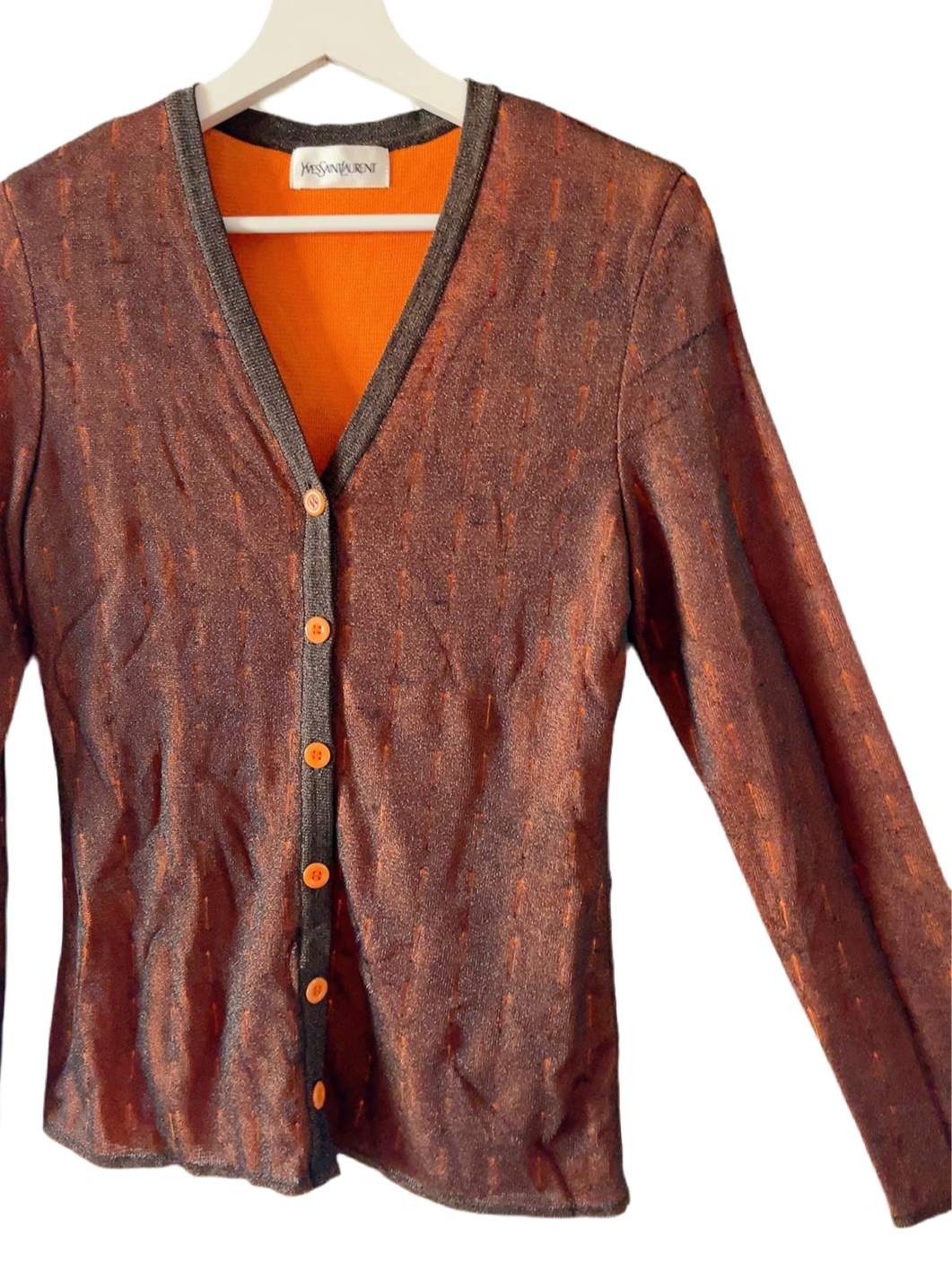 Yves Saint Laurent vintage knit cardigan