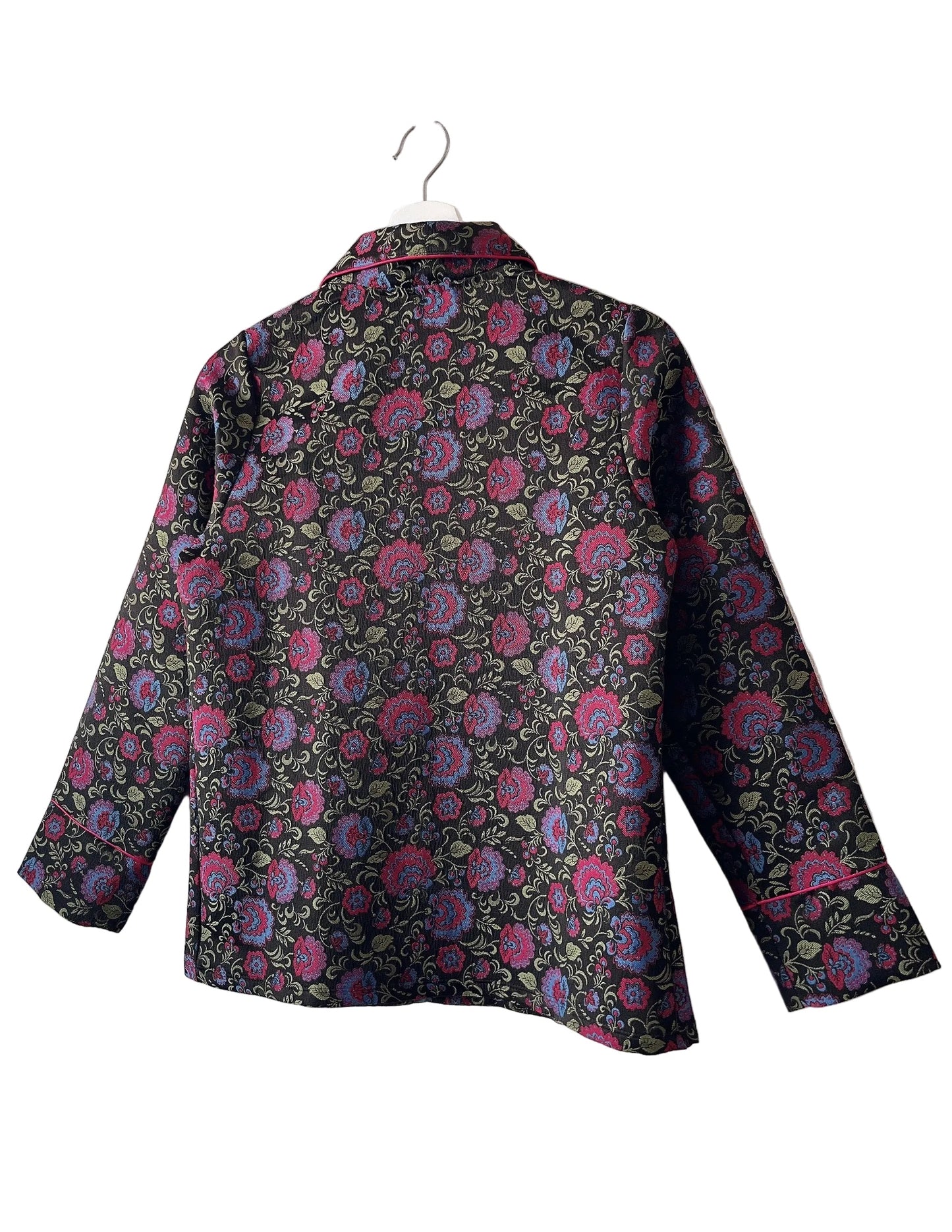 vintage jacquard jacket