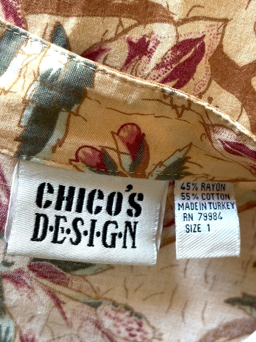 CHICO’S DESIGN cotton light jacket