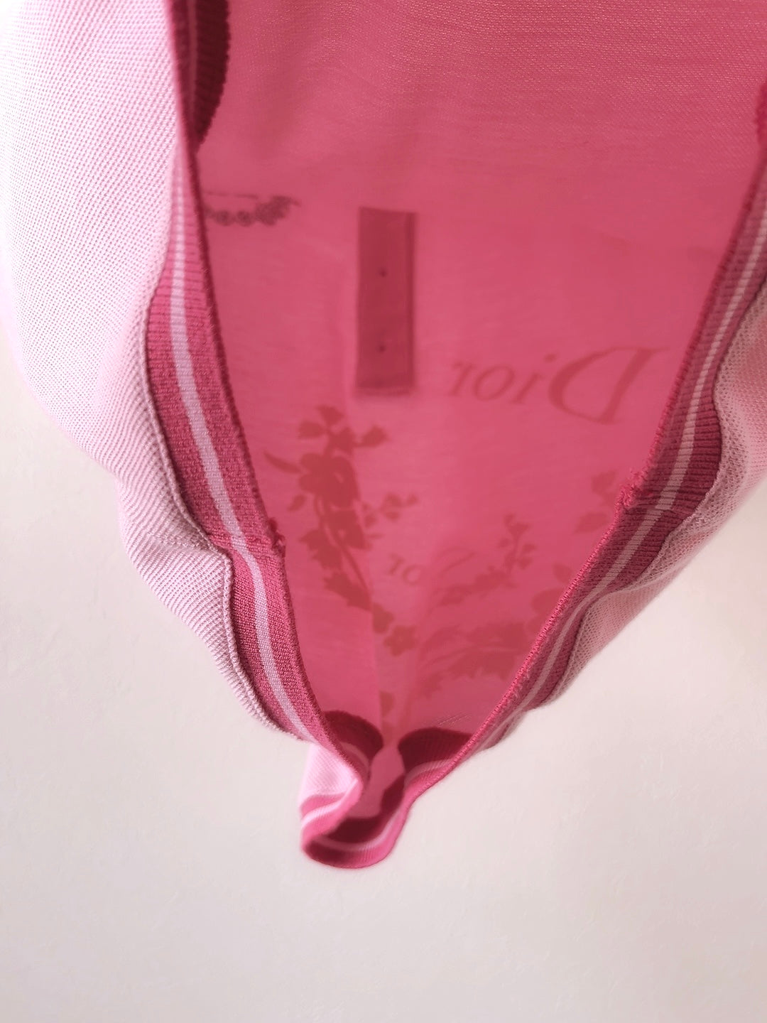 Christian Dior - Boutique Paris pink polo shirt