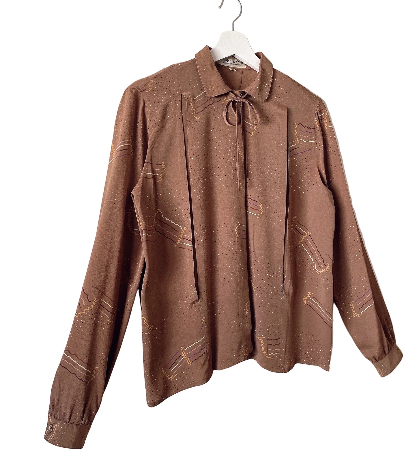 Christian Dior vintage silk blouse