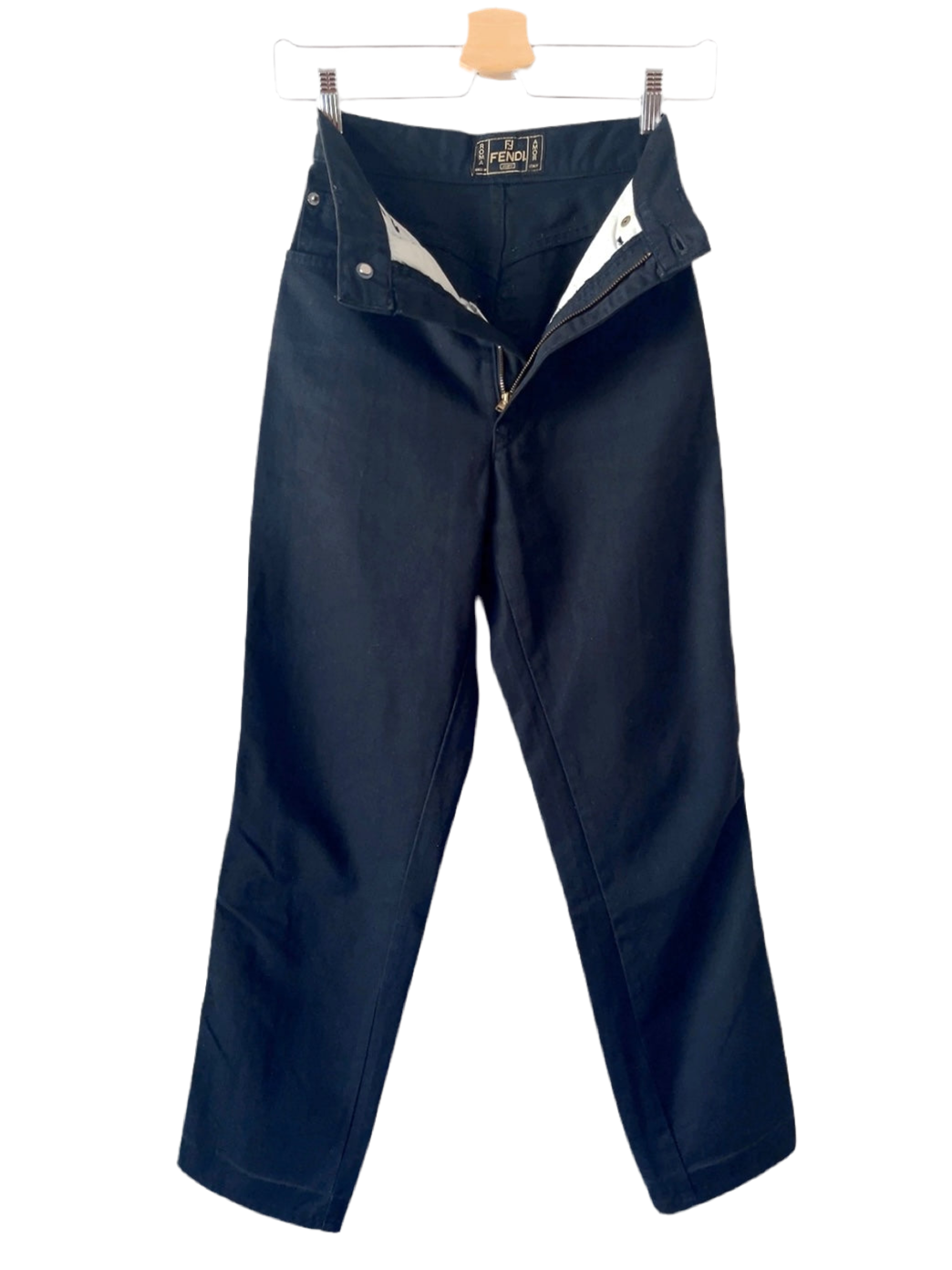 FENDI vintage black denim pants