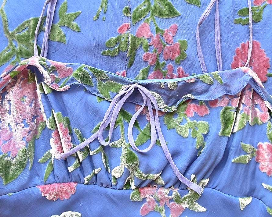 BETSEY JOHNSON vintage floral camisole dress