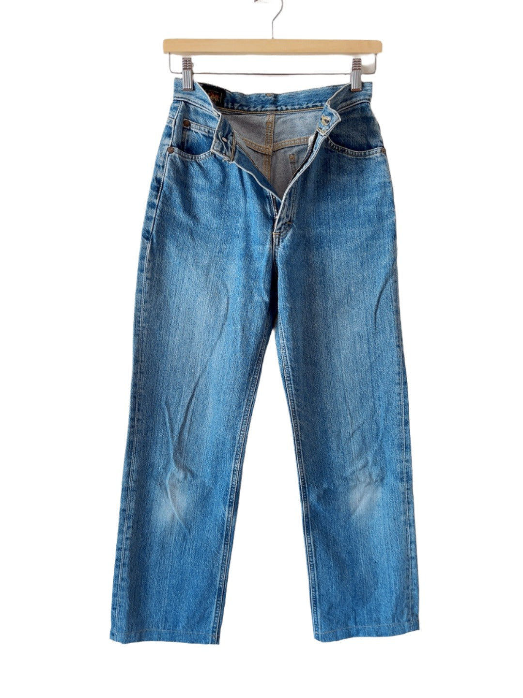 Lee × EDWIN 30×31 vintage blue jeans