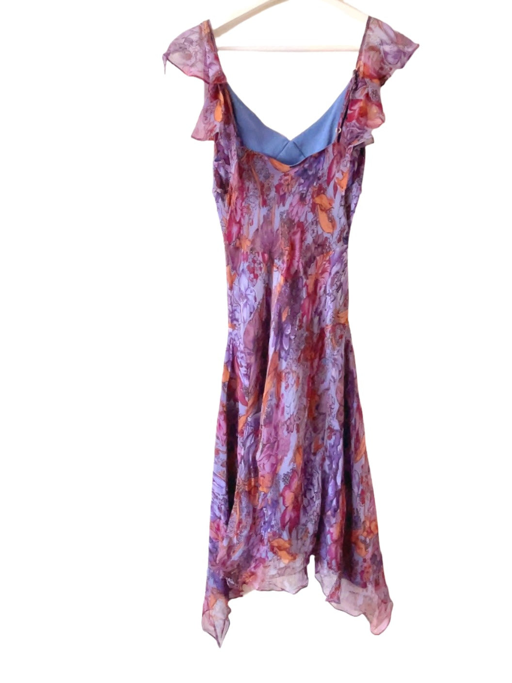 BETSEY JOHNSON vintage silk camisole long dress