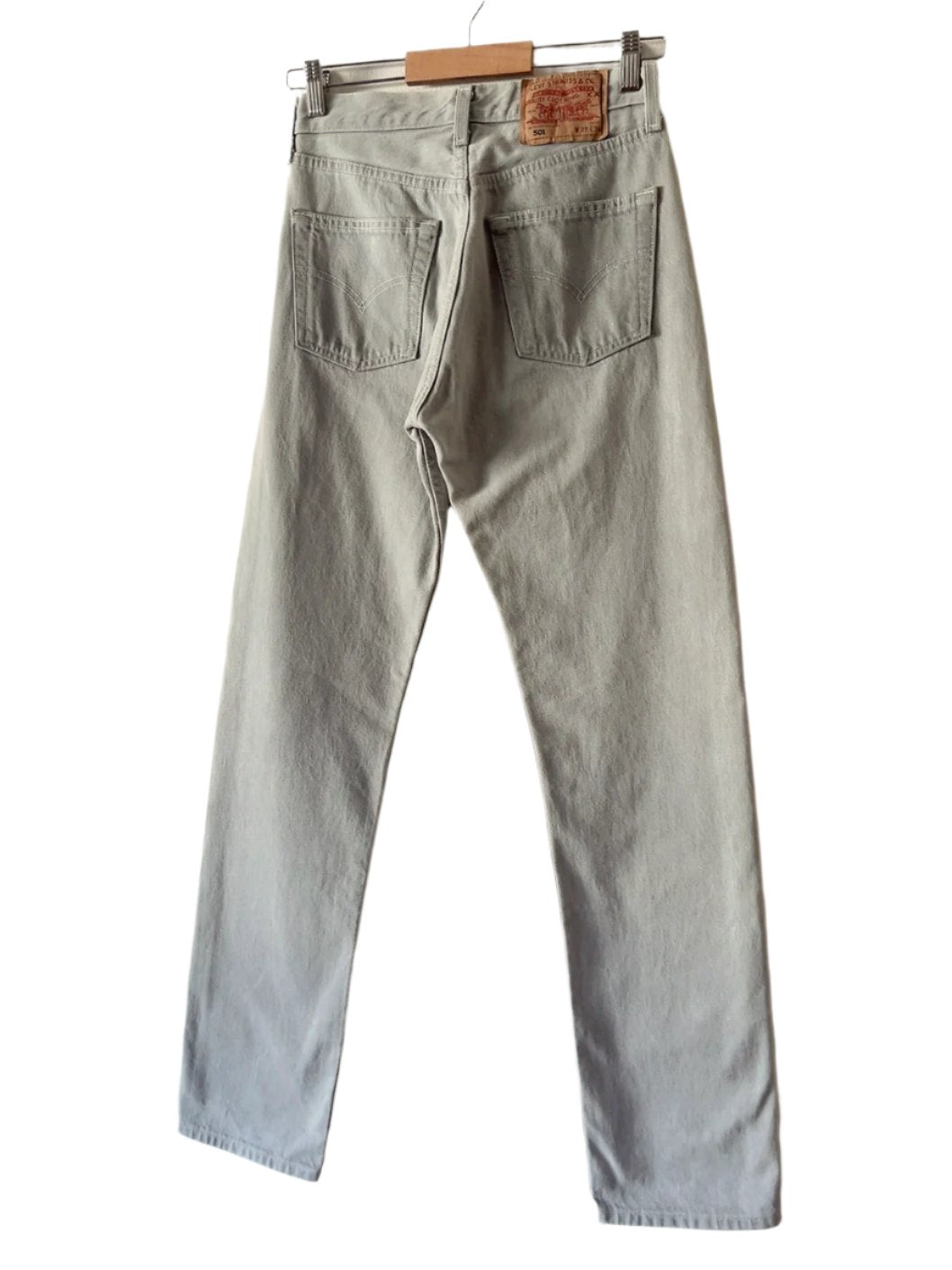 Levi’s 501 vintage gray denim