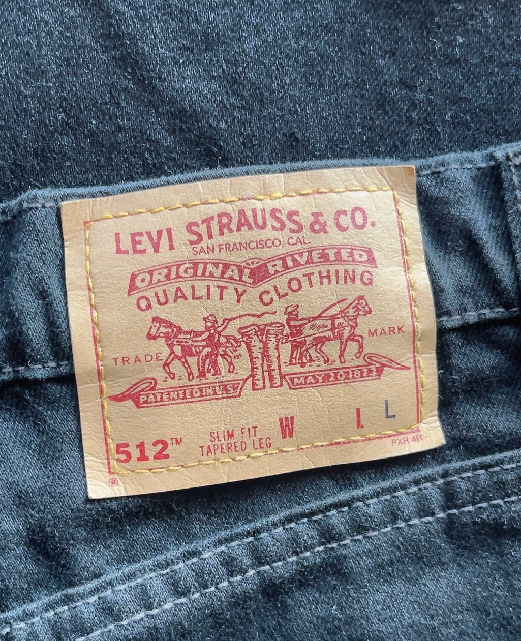 Levi’s 512 vintage cut-off denim shorts